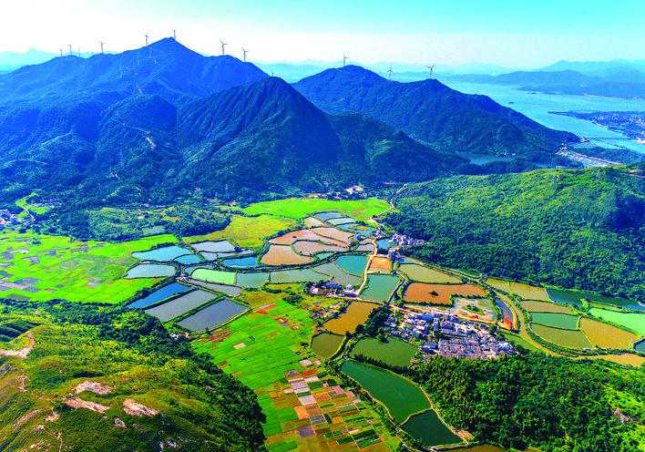 惠东黄埠杨屋古村风光。