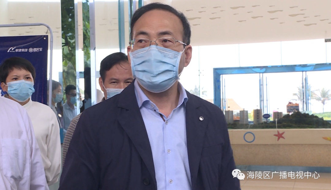 李孟志先后来到敏捷项目,山底古村,海丝馆,海陵岛游客中心,大角湾景区