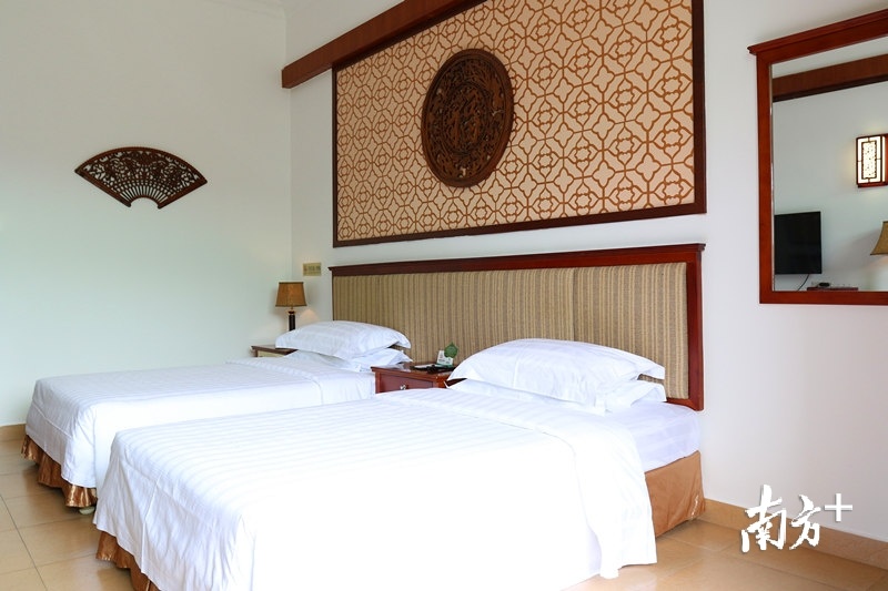 翻新改造后的酒店客房