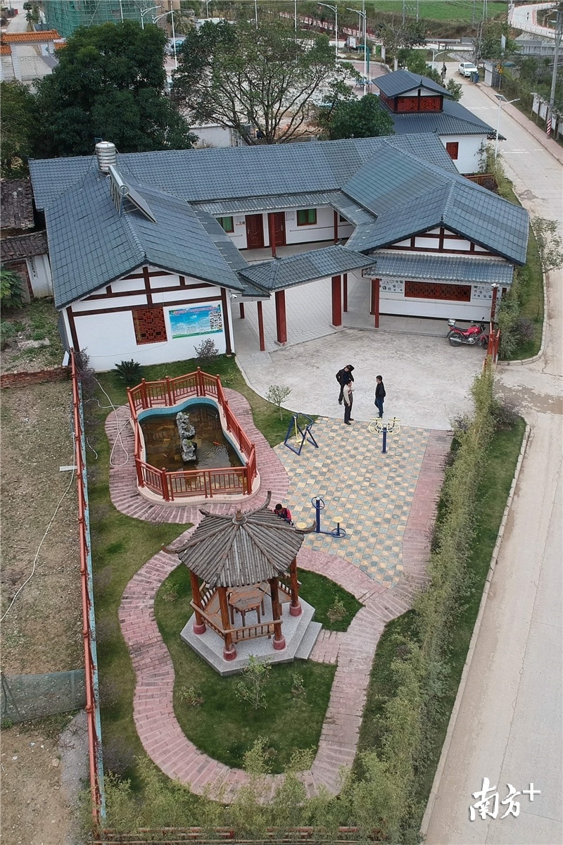 龙门县上东村新建的养老院。南方日报记者 梁维春 摄