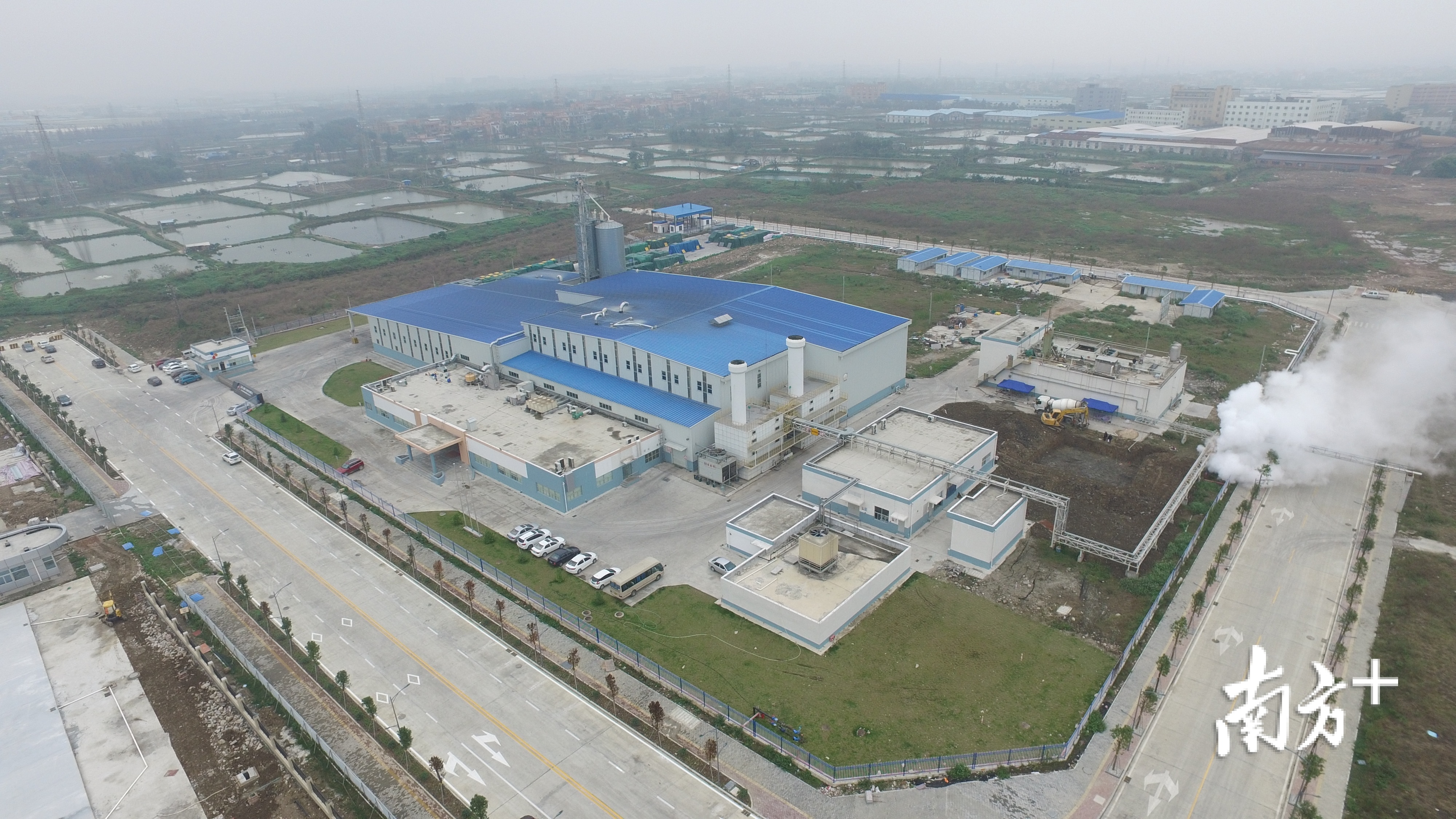 九江临港国际产业社区项目鸟瞰图。资料图片