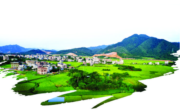 黄沙洞村温泉资源丰富，田园风光优美。