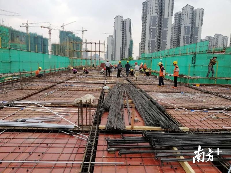 2月15日，位于增城区朱村街的广州科技教育城建设项目实现全面复工。