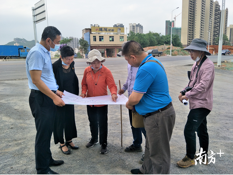 省考古队到韶关曲江考古勘探马坝人遗址