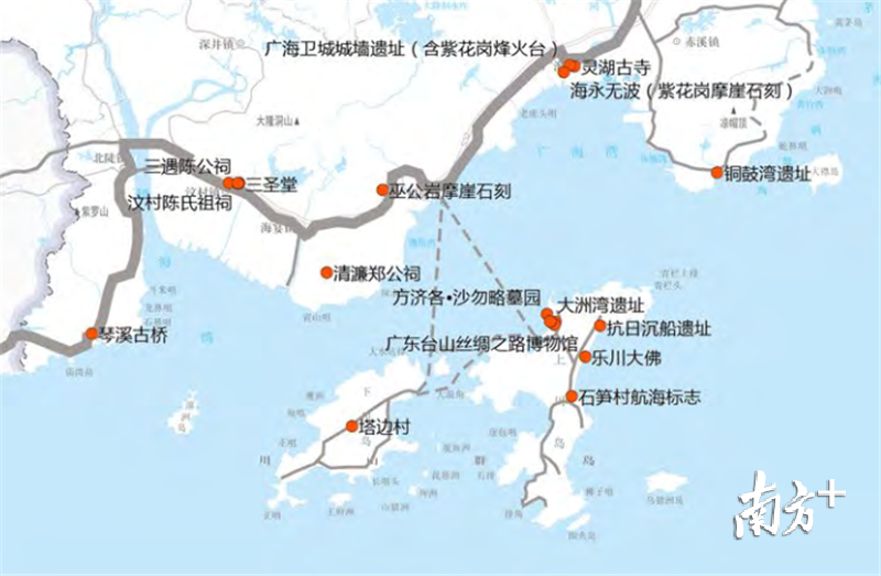 江门川岛海丝文化游径 江门川岛海丝文化游径