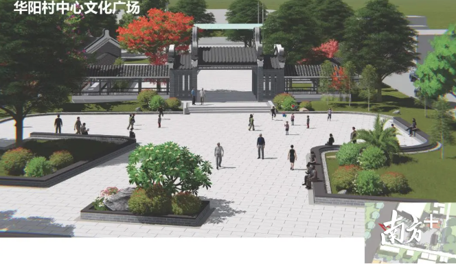 麻二社区，还原岭南水乡景色