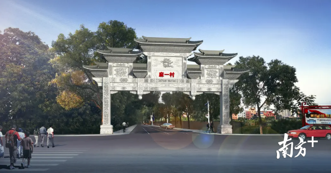 麻二社区，还原岭南水乡景色