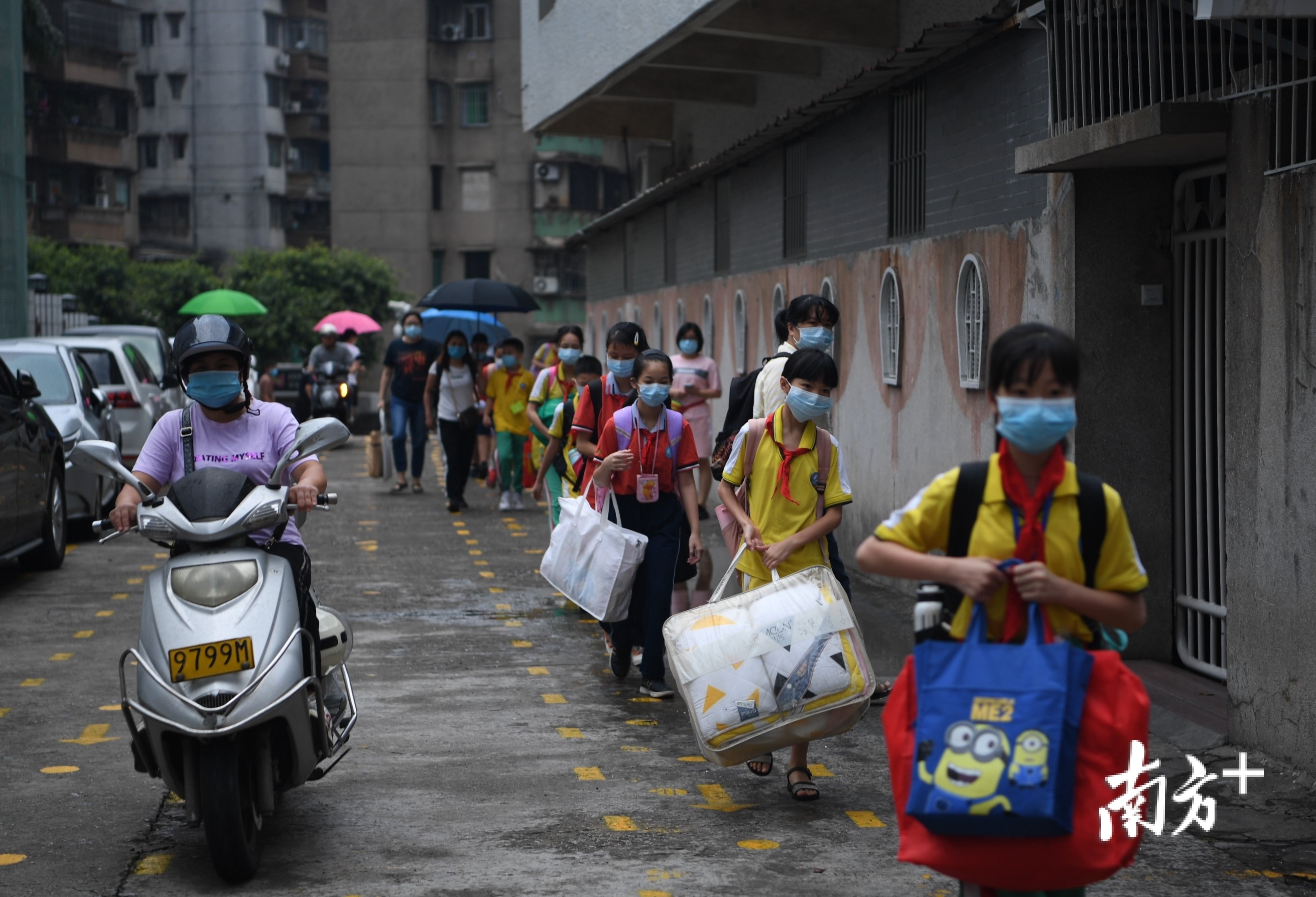 江门首批约16万小学生返校