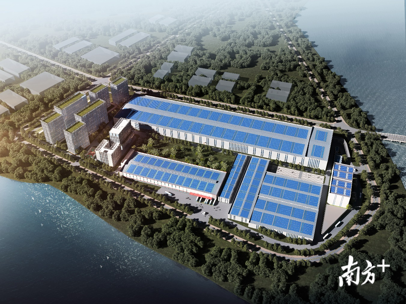 东唯新材料项目效果图 东唯新材料项目效果图