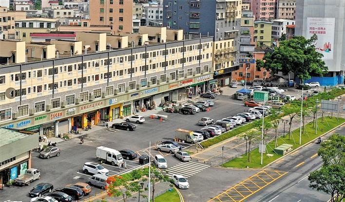 光侨路碧眼段经过提升,整体整洁有序。 光侨路碧眼段经过提升,整体整洁有序。