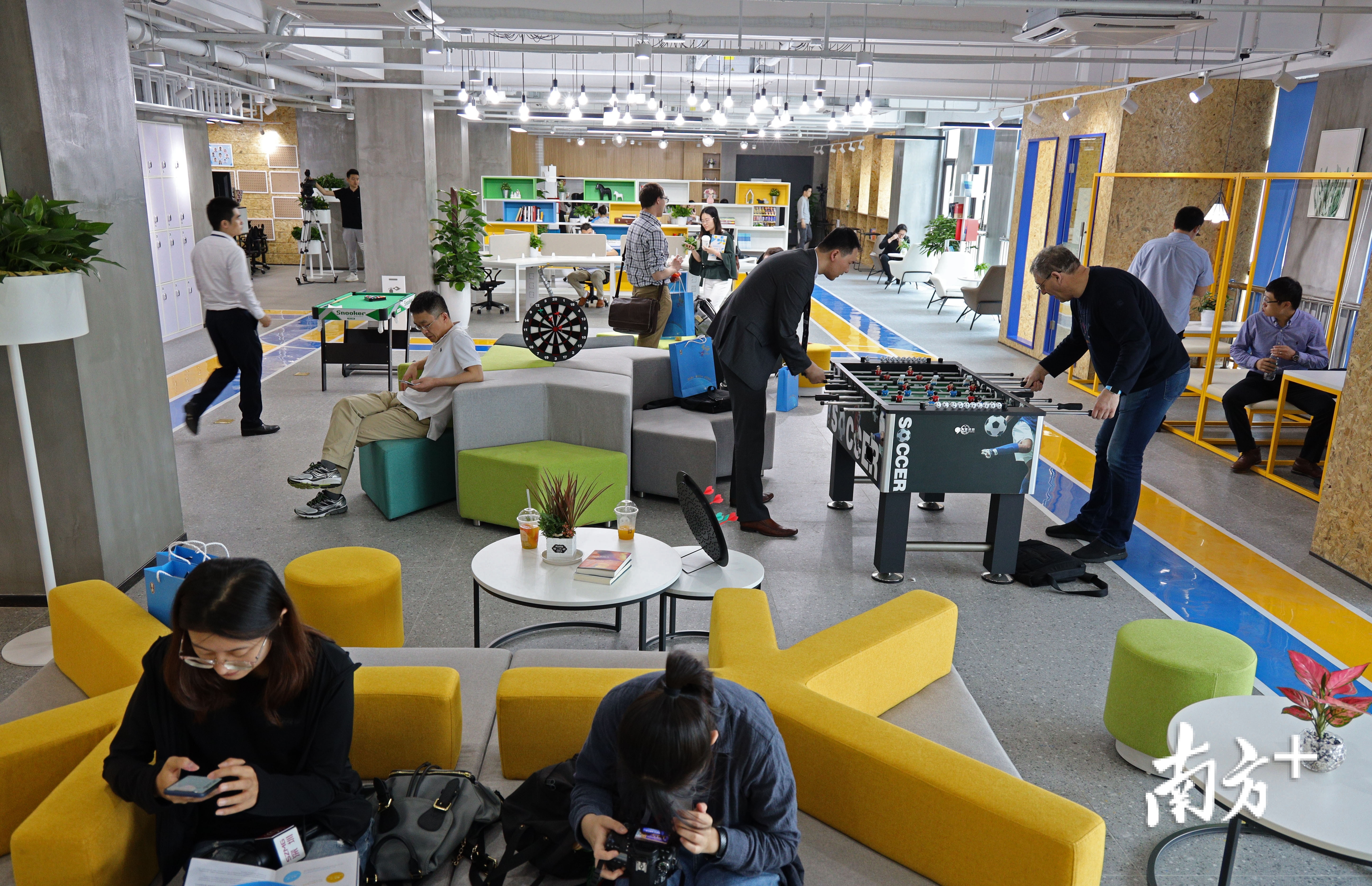 宝安人才园“海归岛”。