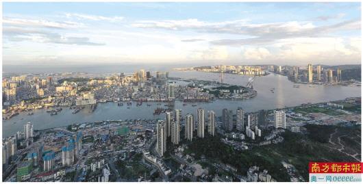 珠海城市鸟瞰。  王靖豪 摄