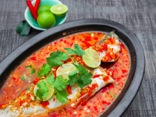 在+学做泰国菜〡青柠遇见海鲈鱼，这酱汁绝了