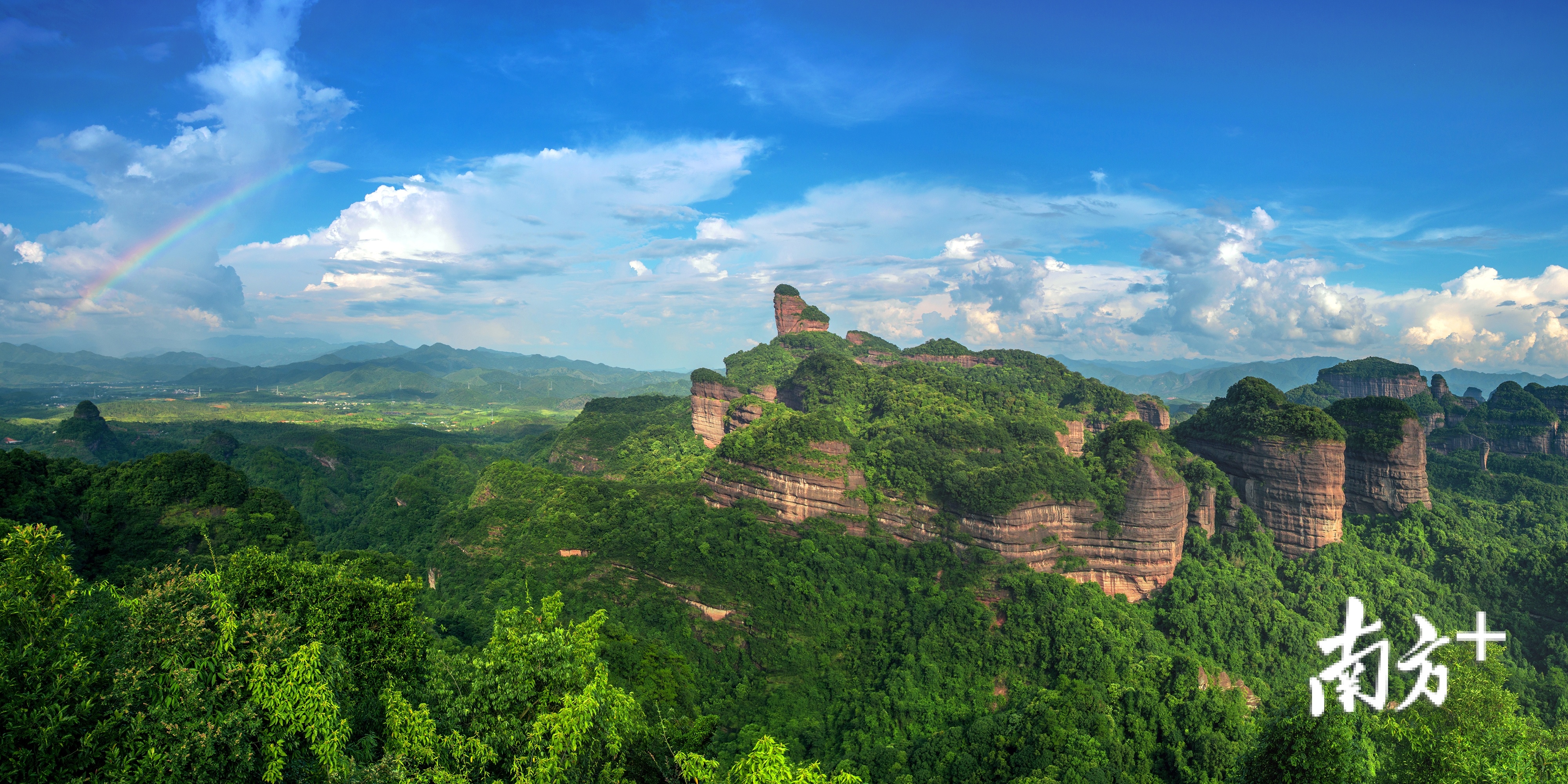 丹霞山世界自然遗产地。刘加青 摄