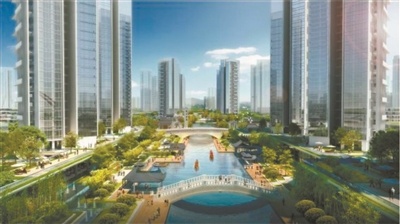 中央绿地公园效果图