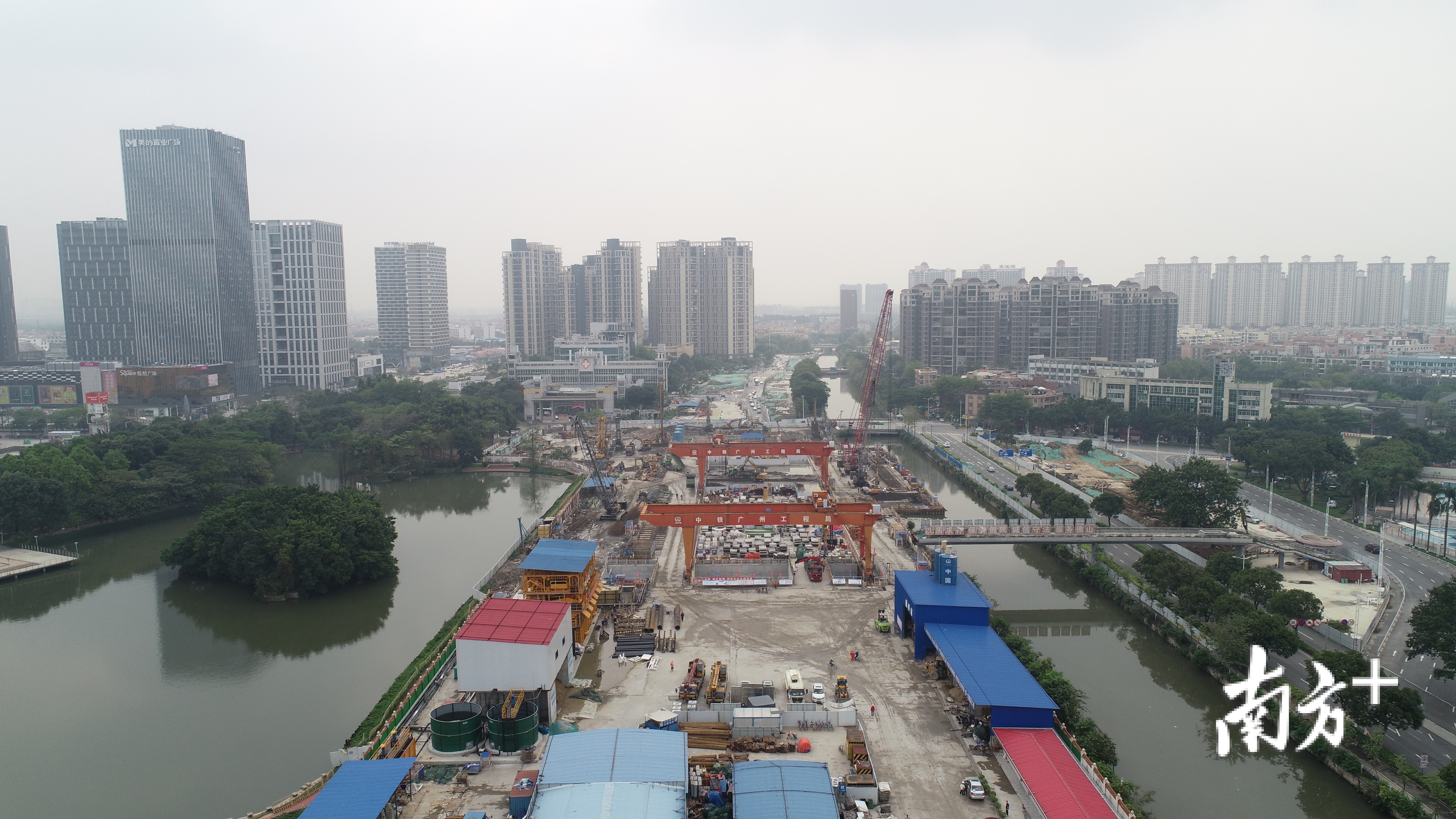 轨道交通项目将提升佛山城市化水平。佛山市轨道交通局供图