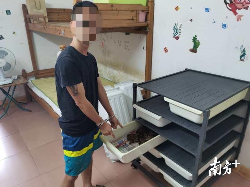 犯罪嫌疑人黄某泽被中山三乡警方抓获。