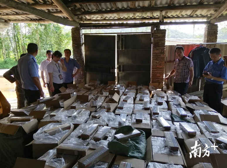 案值逾 78万元!韶关曲江查获一宗涉嫌仓储、运输非法生产卷烟案
