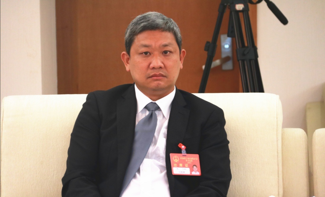 市人大代表、增埗村党工委书记刘植彬。