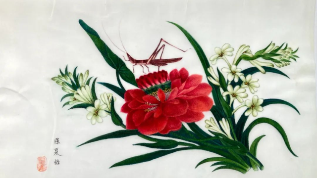 预约参观|非遗通草画——讲述古今中国故事展览