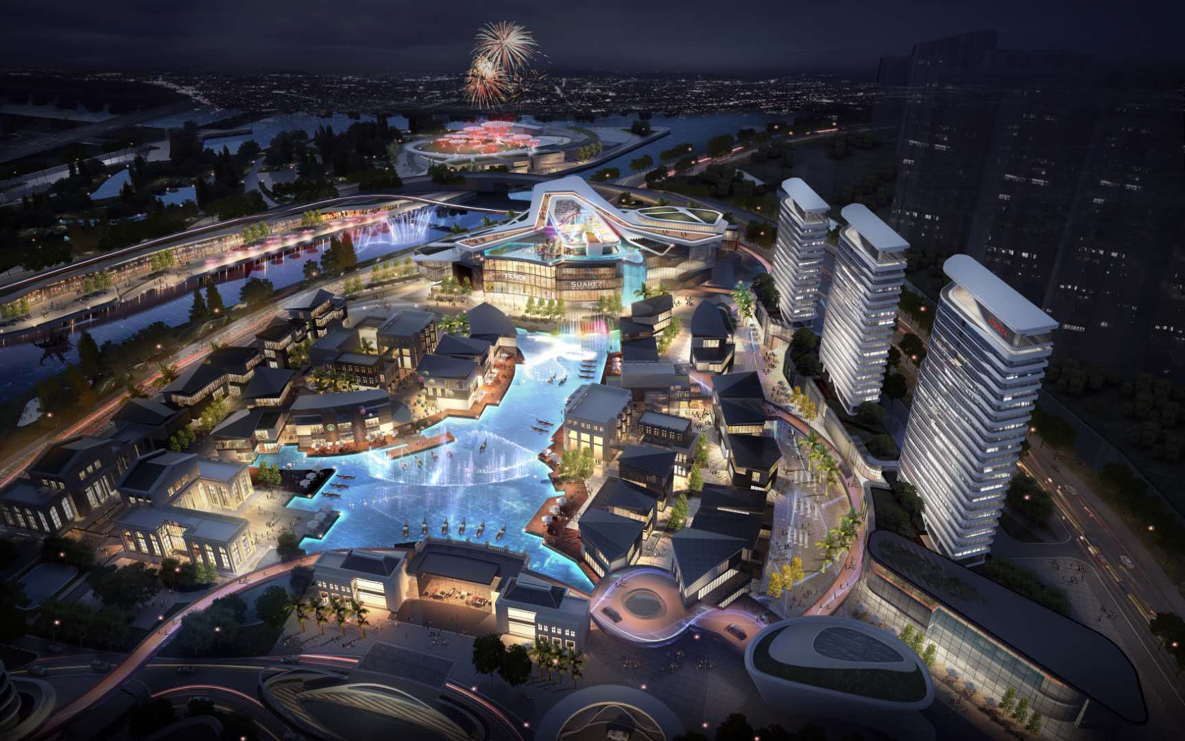 中山欢乐海岸效果图