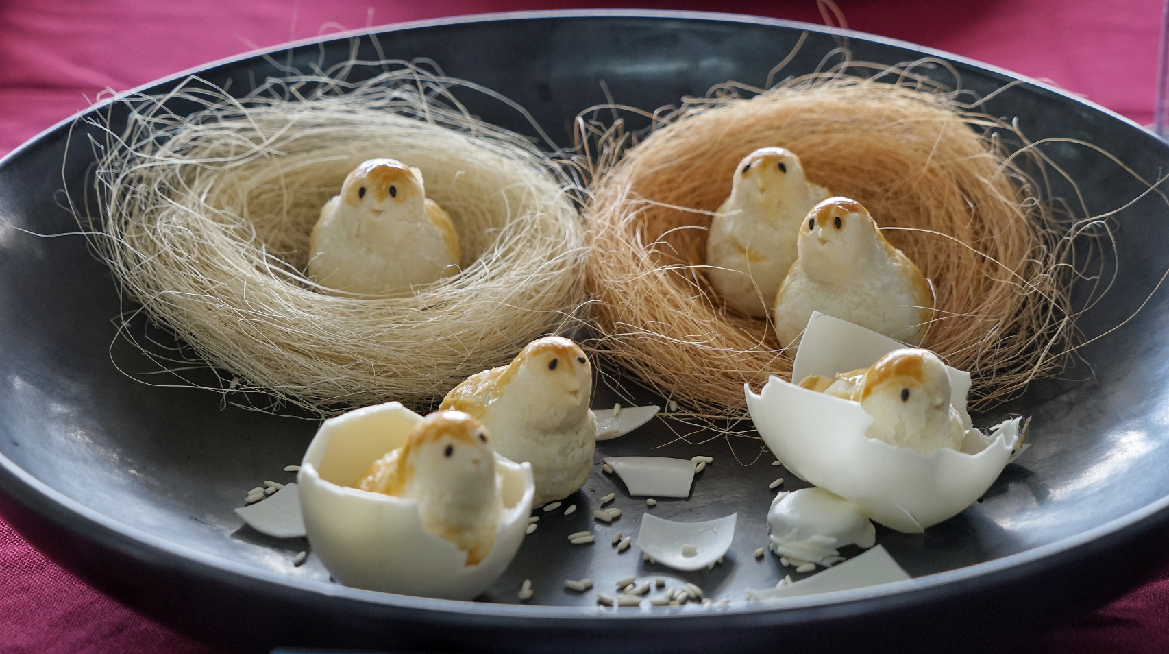 中山市三乡理工学校李锐勇《菊花竹笋肉》