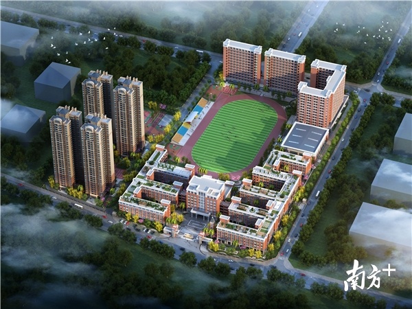 学校效果图。