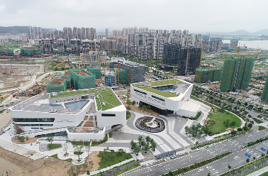 金湾航空新城宜居宜业宜游生态新城的面貌逐渐清晰,城市气息愈加浓厚。关铭荣 摄 金湾航空新城宜居宜业宜游生态新城的面貌逐渐清晰,城市气息愈加浓厚。关铭荣 摄