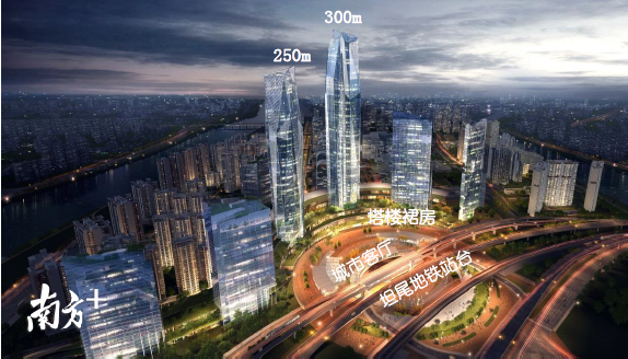 大坦沙岛定位为健康生态岛,将建300米地标建筑。