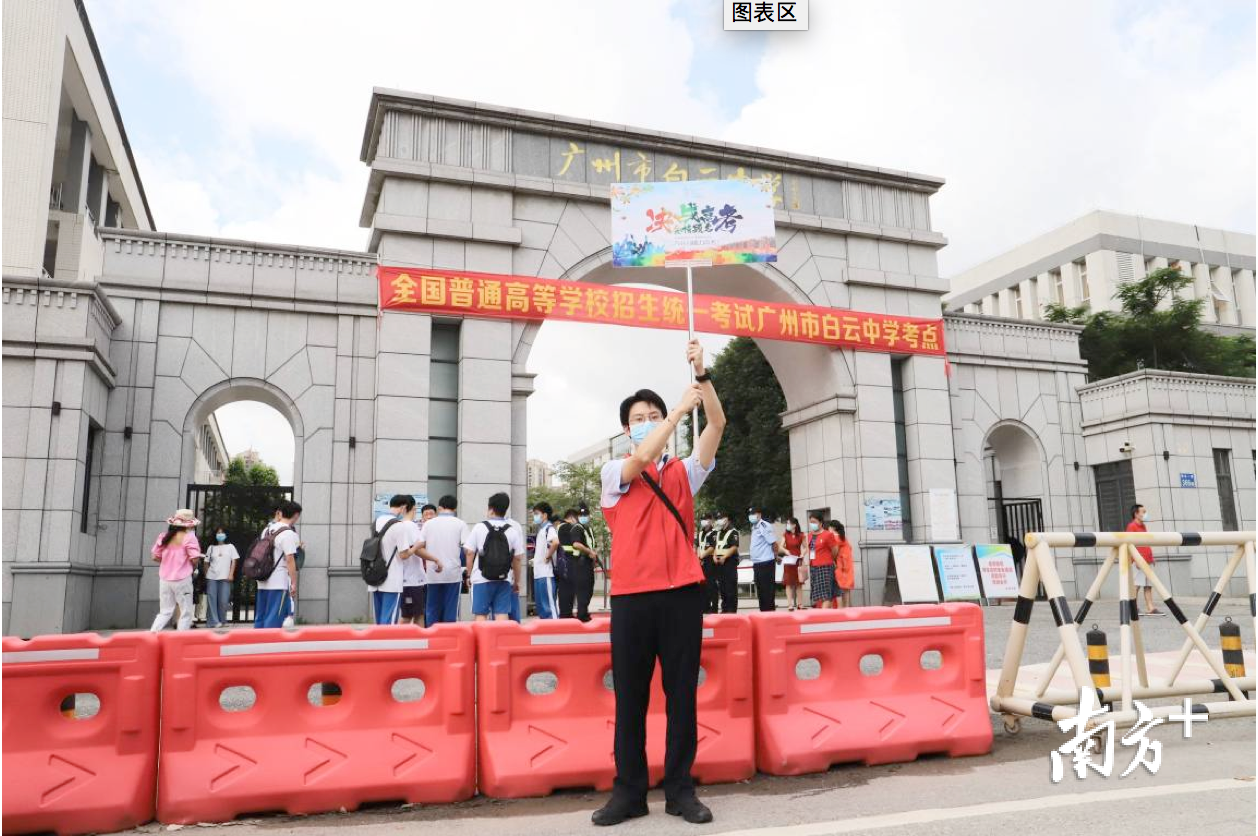 早上7时左右,广州公交集团二汽二巴二分公司团员来到白云中学,手举高考助威宣传牌子,为高考生助威加油。 早上7时左右,广州公交集团二汽二巴二分公司团员来到白云中学,手举高考助威宣传牌子,为高考生助威加油。