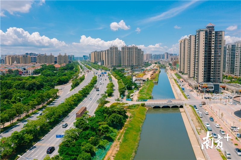 今年末，惠州装配式建筑占新建建筑面积比例将达20％以上。图为惠州水口片区。