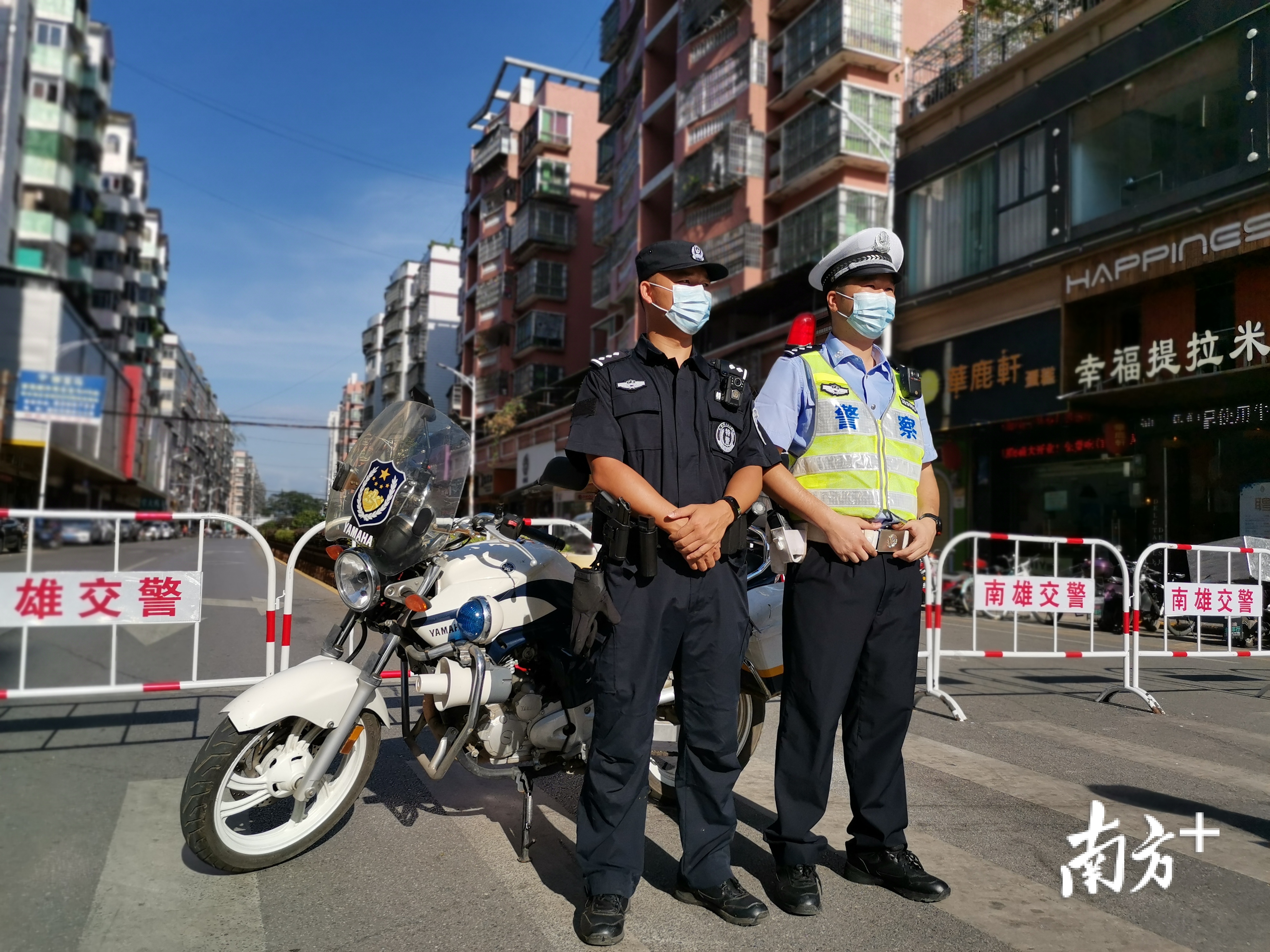 南雄公安全力以赴为高考保驾护航