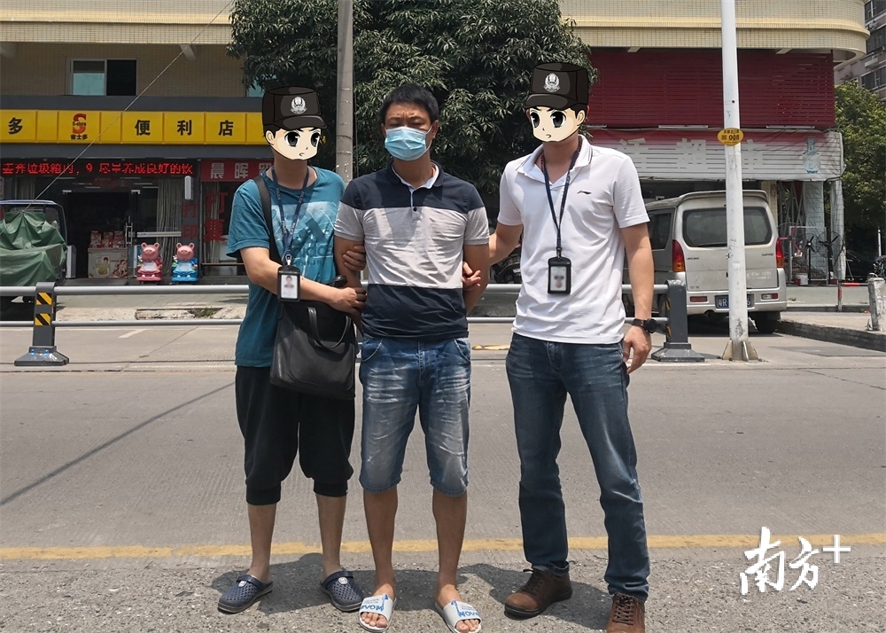 抓获盗伐林木在逃人员张某仁。