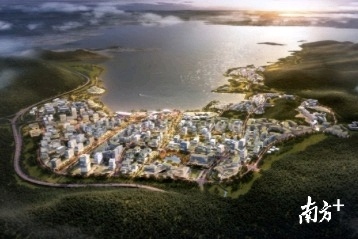 深圳国际生物谷坝光核心启动区效果图