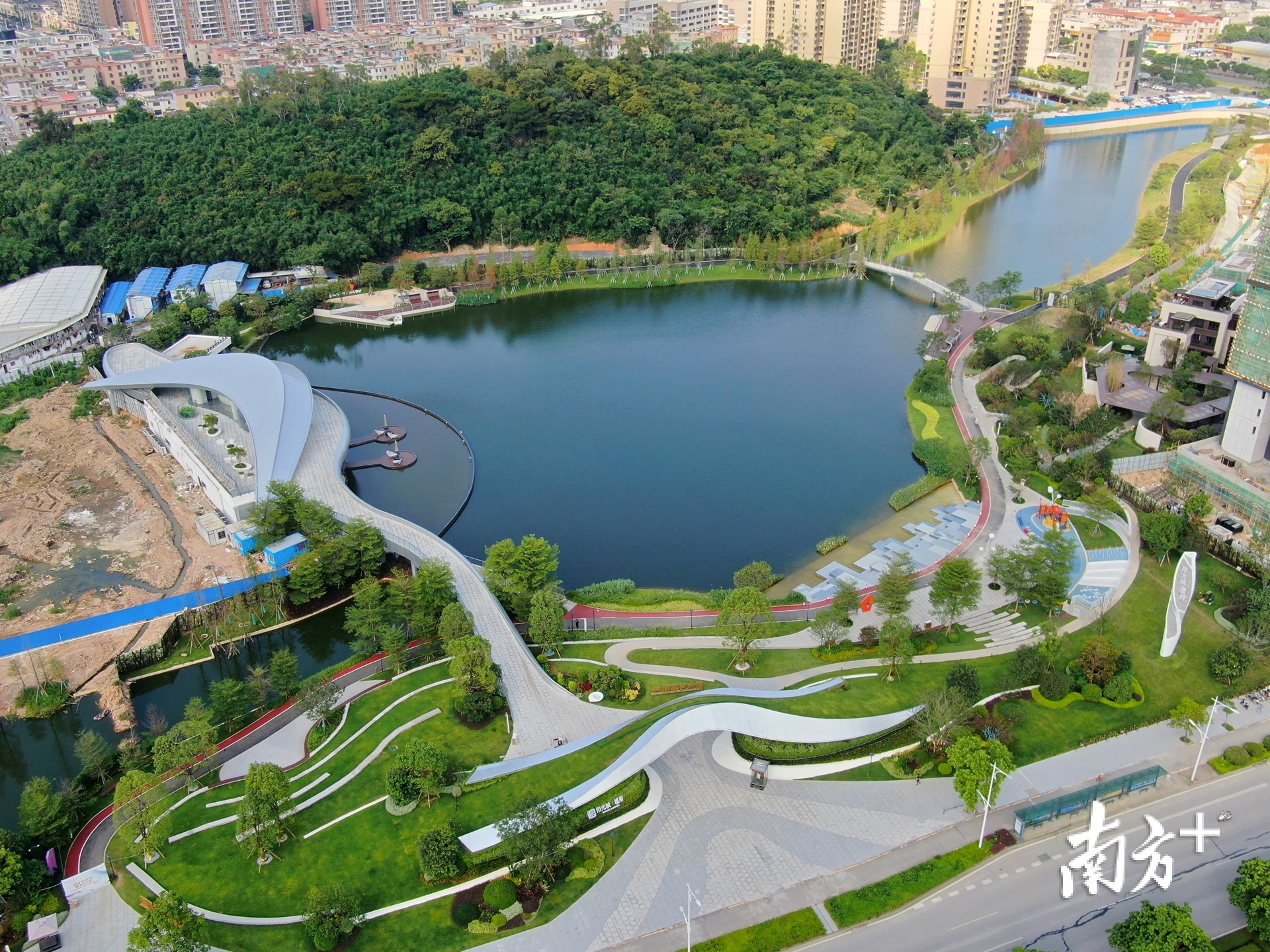 108公园将在今年8月建成开放。吴永强 摄
