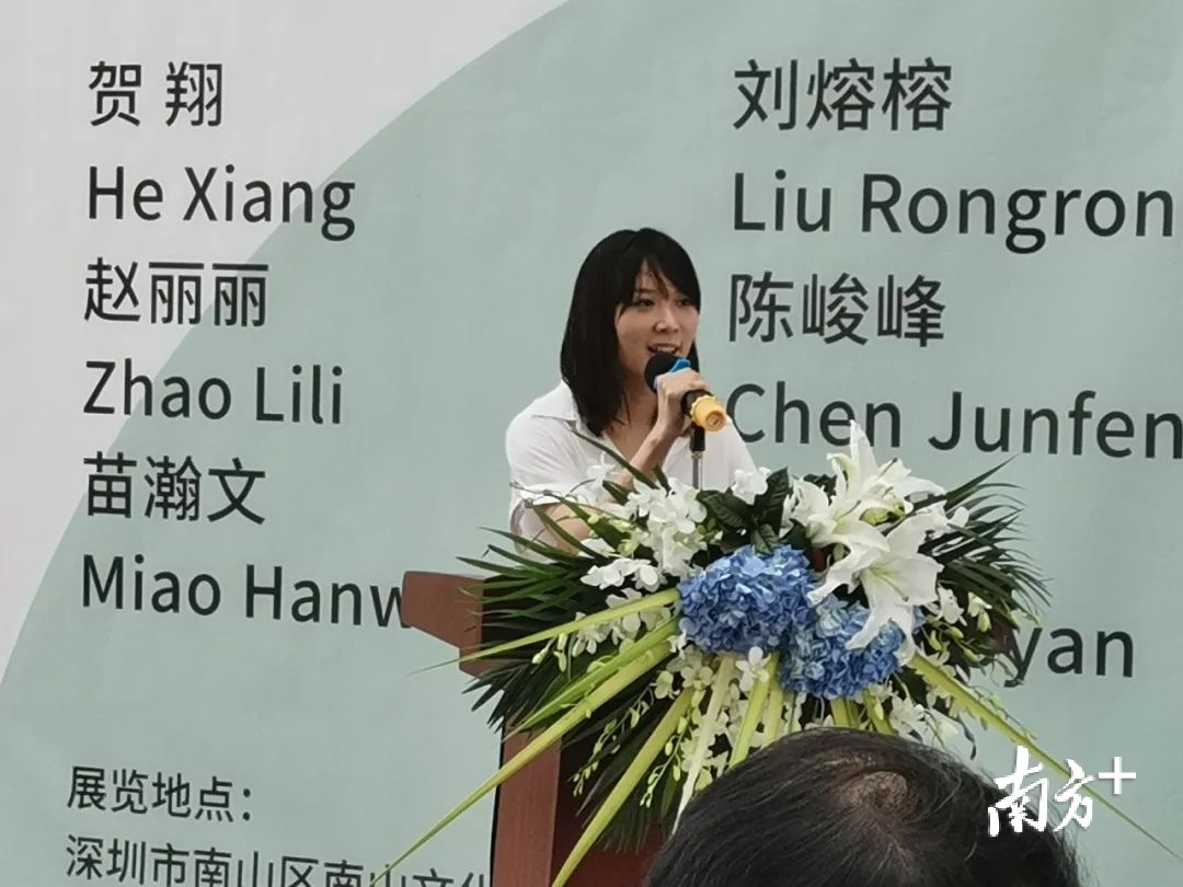 获奖者发表感言