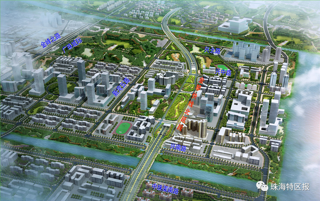 项目鸟瞰图（效果图）