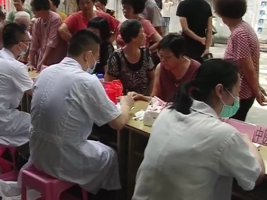 【新时代文明实践】“情系老区 助力脱贫攻坚巡回义诊”启动仪式在莲华镇碧砂村举行