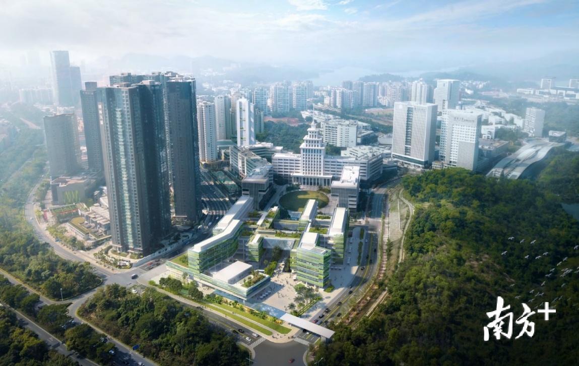 项目鸟瞰效果图