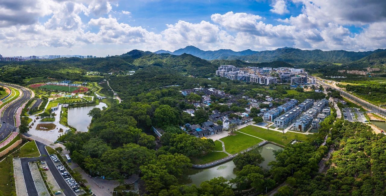 会同社区鸟瞰图