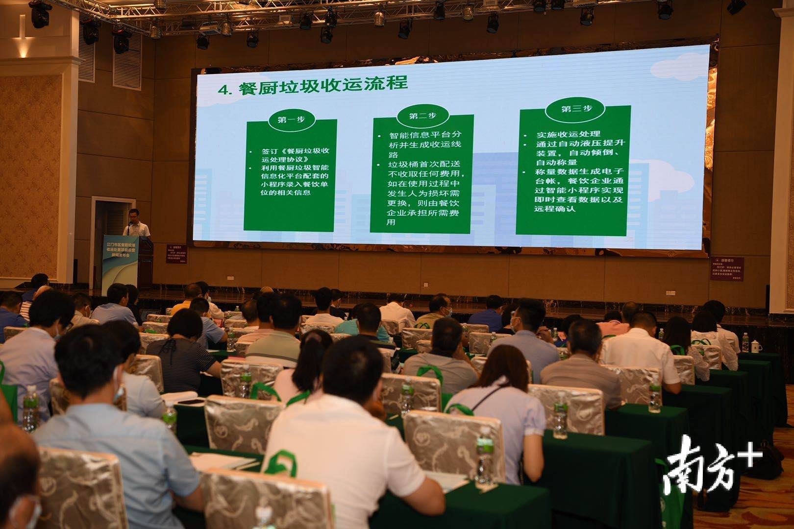 发布会上,绿源公司介绍了项目的营运方案。