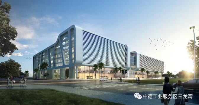 汉腾生物将在科荟生命科技产业中心建设厂房。(图为厂房示意图) 汉腾生物将在科荟生命科技产业中心建设厂房。(图为厂房示意图)