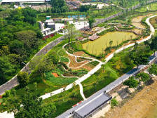 住建局组织对万江美丽幸福村居特色连片示范建设进行综合验收