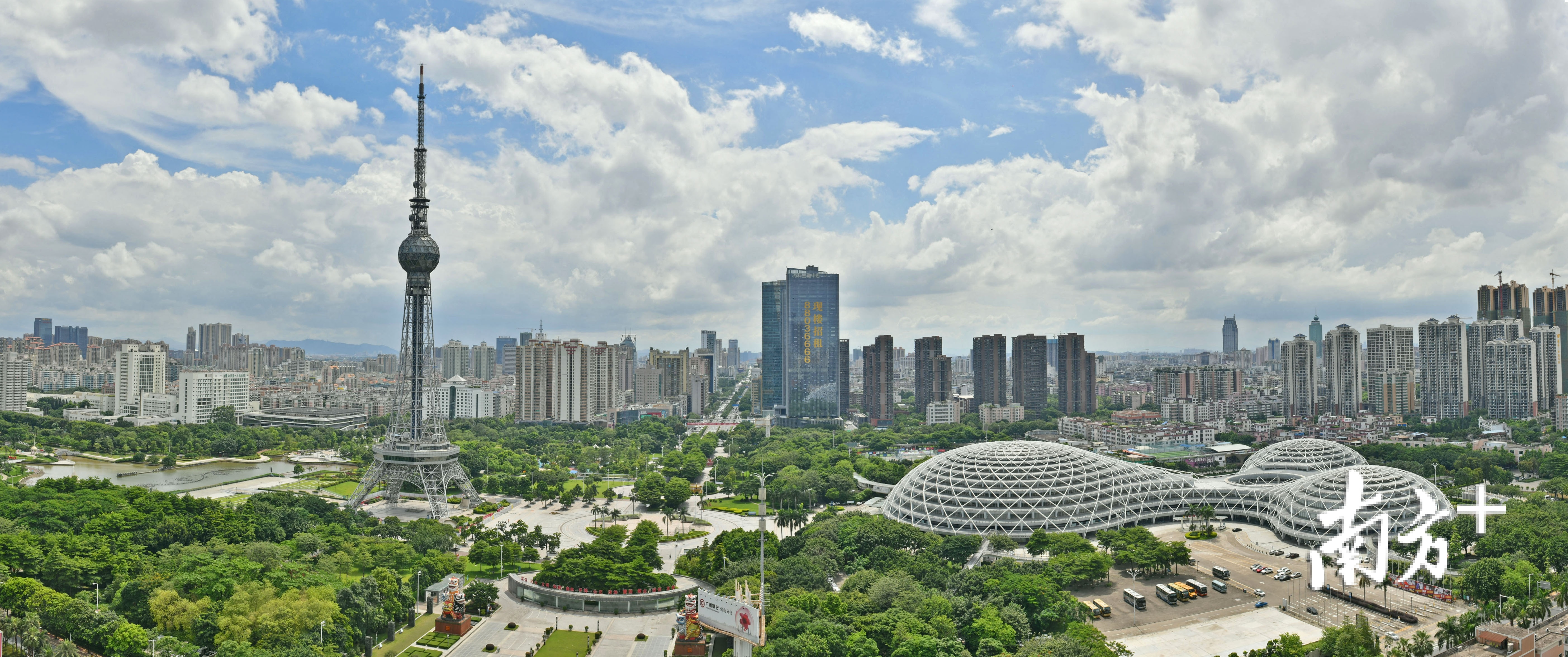  禅城城市大景。南方日报记者 戴嘉信 摄
