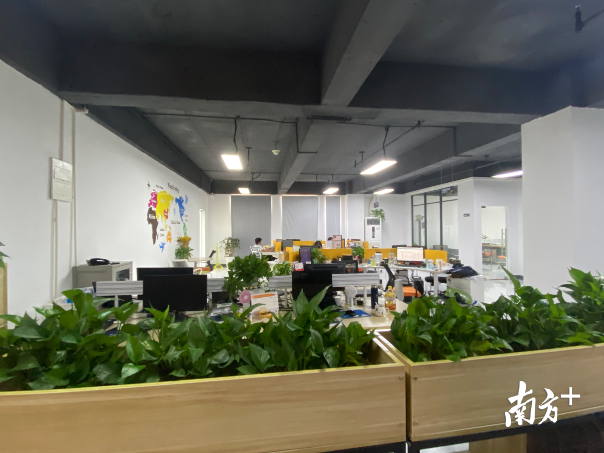 位于佛山泛家居电商创意园的林创科技。林东云摄 位于佛山泛家居电商创意园的林创科技。林东云摄