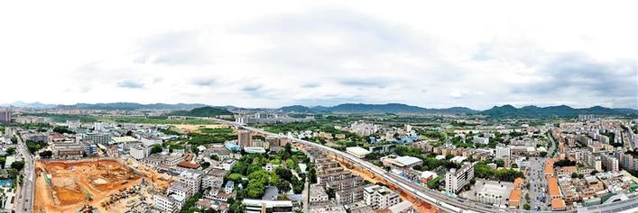 光明城市面貌焕然一新。(资料图片) 光明城市面貌焕然一新。(资料图片)