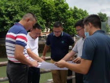 万江调研组巡河，力争年底前完成河涌治理