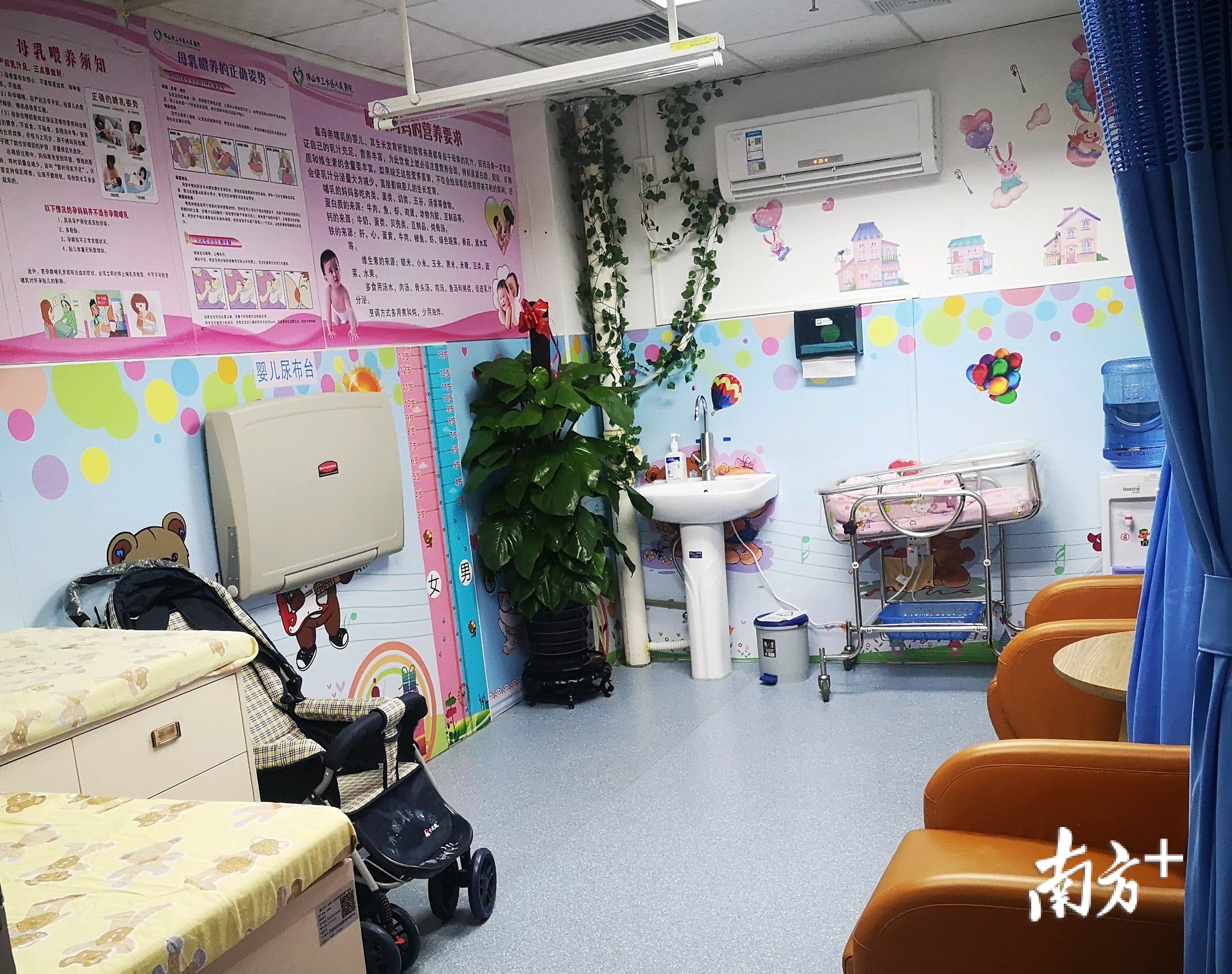 人民医院母婴室。魏英 摄