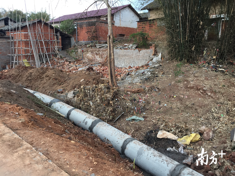 乡镇污水管网建设。