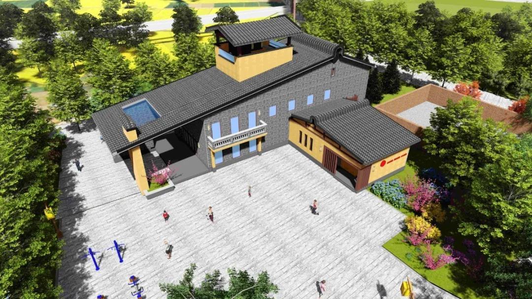 排山村改造效果图